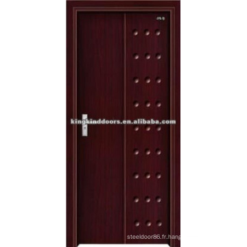 Porte de salle de bains Design commercial porte en PVC (JKD-8037) de Chine Top 10 portes de marque